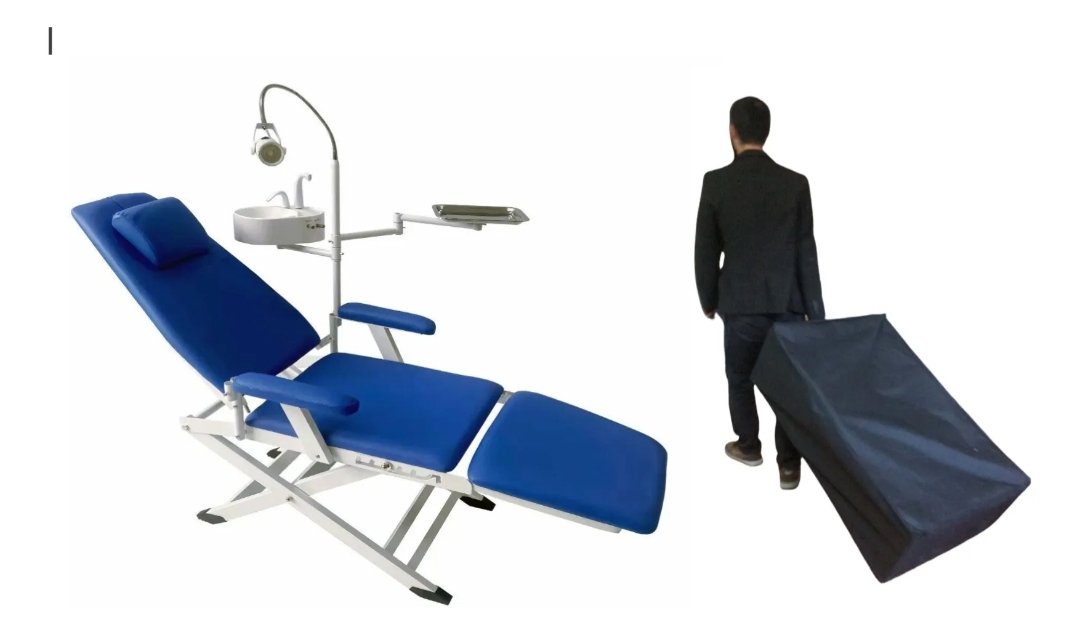 Set dental portatil con bolso