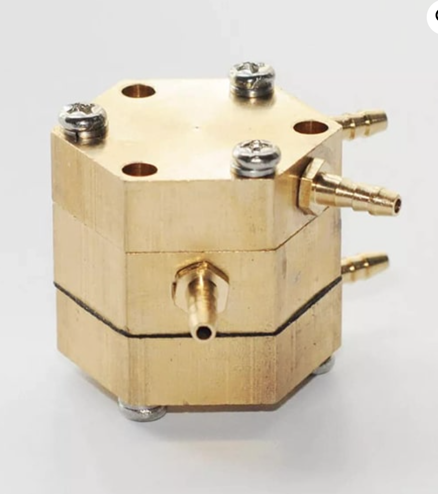 Block hexagonal para control de aire